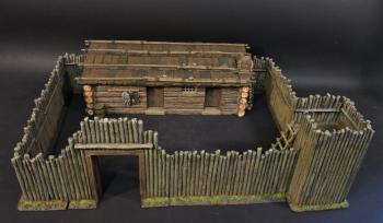 The Fur Trading Post, The Fur Trade--16 pieces (Model size:  18 in. x 12.75 in. x 5 in.)--LAST TWO!! #2