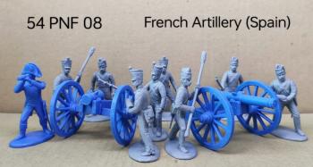 Peninsular War -French Garrison Artillery (Spain) -2 Guns and crews #47329