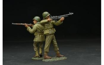 Late War GI's--Lock And Load--Two Figures--RETIRED--LAST NINE!! Late War GI's--Lock And Load--Two Figures--RETIRED--LAST NINE!! #47413