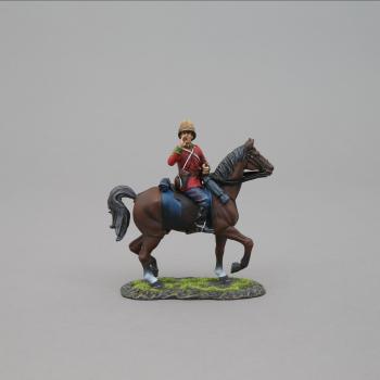 Image of Shouting British Officer, The Scramble for Africa--single mounted figure--RETIRED--LAST ONE!!