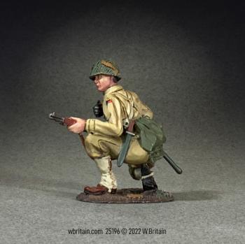 U.S. Armored Infantryman Kneeling Alert, 1943-45--single figure #0