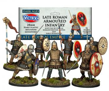 28mm Late Roman Armoured Infantry--makes 36 figures