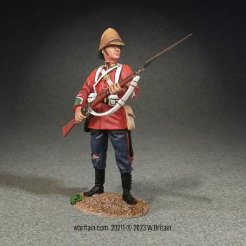 British 24th Foot Standing Alert, 1879--single figure British 24th Foot Standing Alert, 1879--single figure #47759