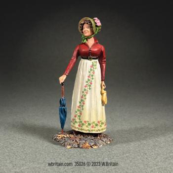 Image of “Miss Jane Bennet”, Young Woman, 1800-20--single figure
