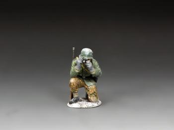 Image of The Combat Photographer--single crouching Waffen SS figure with camera