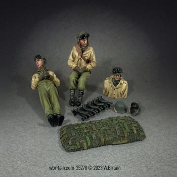 U.S. Tankers and Accessories Set, No.1--three crew figures and four accessories #47980