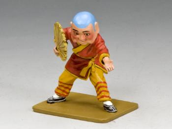 The Clown--single Chinese figure with fan #48002