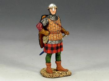 Image of Standing Scotish Man at Arms--single figure--RETIRED. ONE AVAILABLE!  #48060