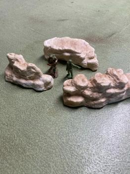 Three Modular Rocks (unpainted) Three Modular Rocks (unpainted) #48392