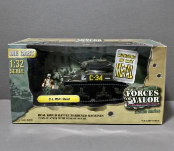 U.S. M5  Stuart (Action Series)--tank, figure, & accessories--RETIRED--LAST ONE!! #48401