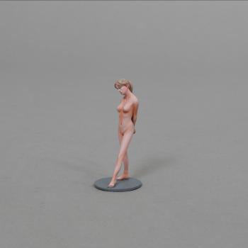 Marina with base--single female figure (Blonde with ponytail) on round base--RETIRED--TWO IN STOCK!! Marina with base--single female figure (Blonde with ponytail) on round base--RETIRED--TWO IN STOCK!! #48429