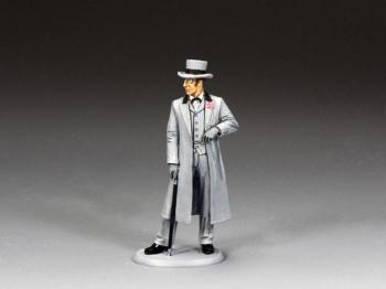 Image of Mycroft Holmes--single Victorian-era senior British Government official figure