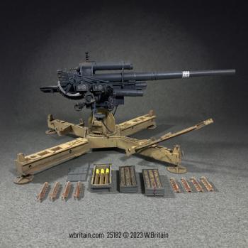 German 88mm Flak 37 Late War Rebuild Without Shield #48546
