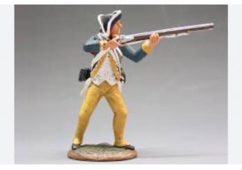 Image of New York Regiment Standing Firing, AWI--single figure--RETIRED--LAST ONE!!