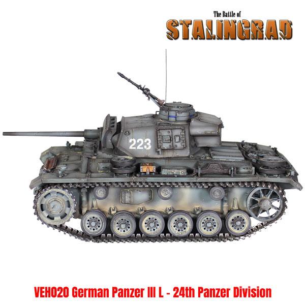 German Panzer III L, 24th Panzer Division, Stalingrad 1942/1943 