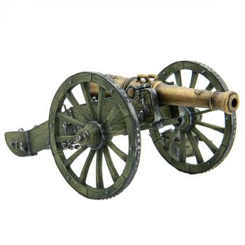 French 12lb. Field Piece, France's Grande Armee--single figure--single cannon and chest #49188