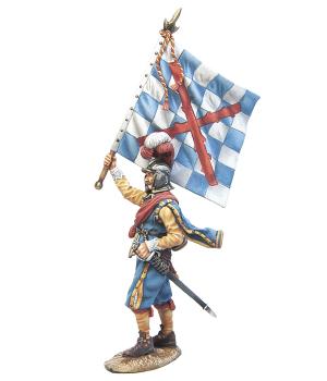 Tercio de Ambrosio de Spinola Standard, The Thirty Years War (1618-1648)--single figure with standard Tercio de Ambrosio de Spinola Standard, The Thirty Years War (1618-1648)--single figure with standard #49191