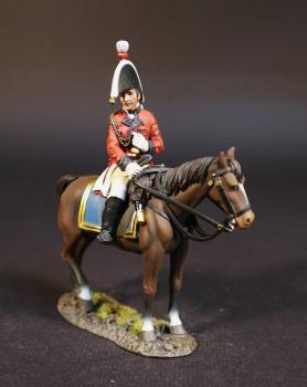 Major General Sir Phineas Riall, The Battle of Chippewa, 5th July 1814, The War of 1812--single mounted figure #0