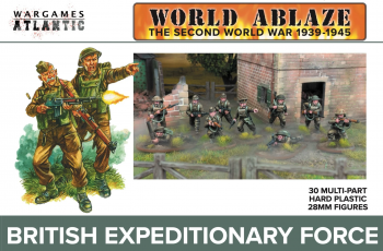 28mm World Ablaze WWII 1939-45: British Expeditionary Force (30) #0