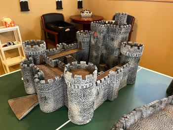 Image of Medieval Nottingham Castle (foam)--thirteen pieces--AWAITING RESTOCK.