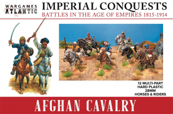 28mm Imperial Conquests 1815-1914: Afghan Cavalry & Horses (12) #0