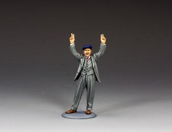 ‘Vive la Victoire!’ (Long Live The Victory!)--single WWII French WWI veteran figure #0