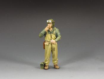 Image of Smoke Break--single standing WWII American figure with ammo can