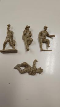 Western Town and Saloon Series: Cowboys At The Bar--four figures -- AWAITING RESTOCK! #0