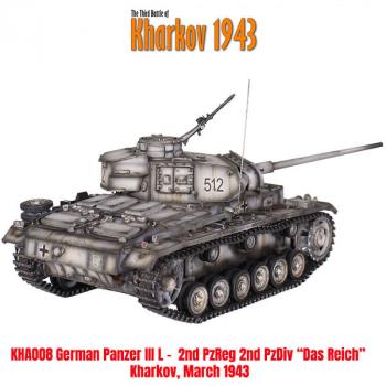 Winter German Panzer III L--2nd Panzer Div "Das Reich" #0