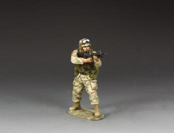 Ranger Firing M16A2/M203--single 1990s-era figure #0