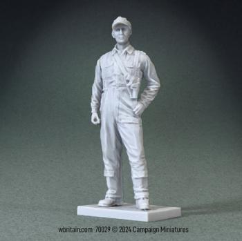 U.S.A.A.F. Co-pilot, 1942-45 Kit--1/30 Scale Resin and Metal Kit; Unpainted, Unassembled #0