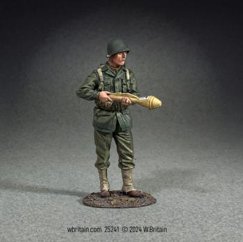 U.S. Infantryman with Panzerfaust, 1944-45--single standing figure #0