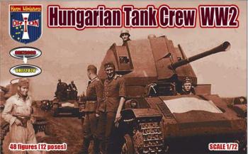 1/72 Hungarian Tank Crew, WWII--48 figures in 12 poses #0