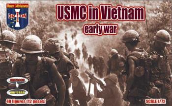 1/72 U.S. Infantry in Vietnam War (early war)--43 figures in 13 poses #0