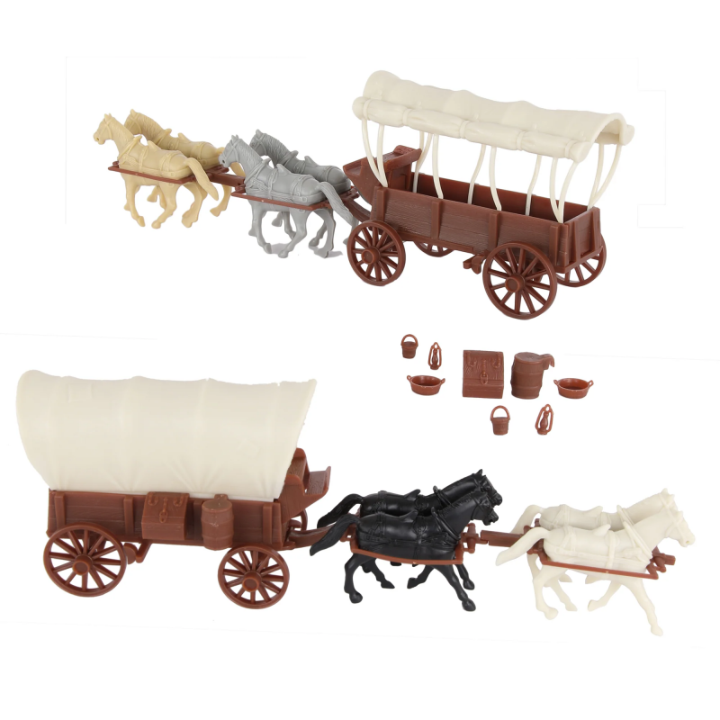 Outland Models Railroad Layout Old West Cowboy On Horse Figure Set 1