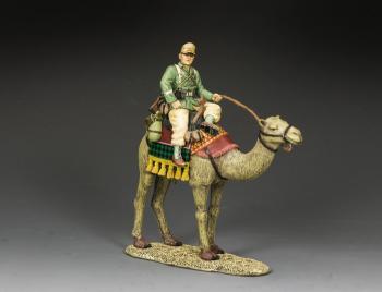 Image of AK Kamel Patrol Soldaten #1--single figure mounted on camel