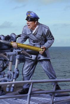 Image of U Boat Gun Crew Loading Shell--single figure