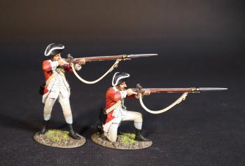 Two British Marines, The Assault on the Redoubt at Breeds Hill, The Battle of Bunker Hill, June 17th 1775, The American War of Independence, 1775–1783--two figures #0