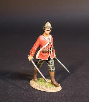 British Infantry Officer, 91st Regiment (Argyllshire Highlanders), Eschowe Relief Column, Battle of Gingindhlovu--single figure #0