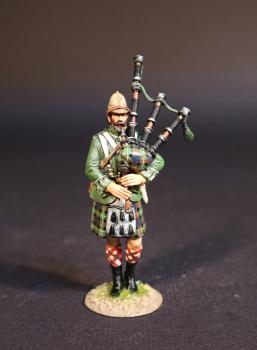 British Infantry Piper, 91st Regiment (Argyllshire Highlanders), Eschowe Relief Column, Battle of Gingindhlovu--single figure #0