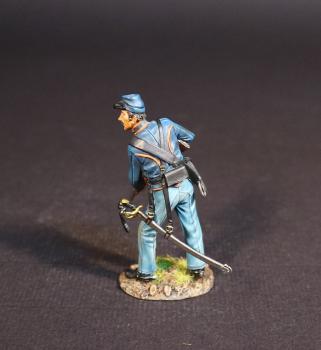 Image of Dismounted Trooper #37, 2nd U.S. Cavalry Regiment, The Army of the Potomac, The Battle of Brandy Station, June 9th, 1863, The American Civil War, 1861-1865--single foot figure