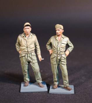 Groundcrew (2), USAAF Groundcrew and Pilots,, The Second World War--two figures #0