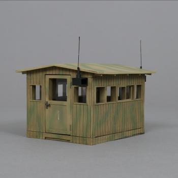 Image of Radio Hut Number 1--Camouflaged --ONE IN STOCK! 