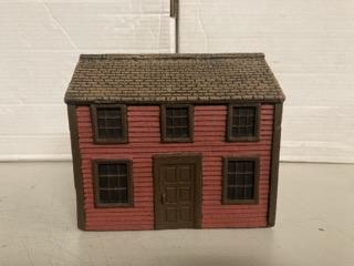 Colonial Saltbox Foam Building, RED #0