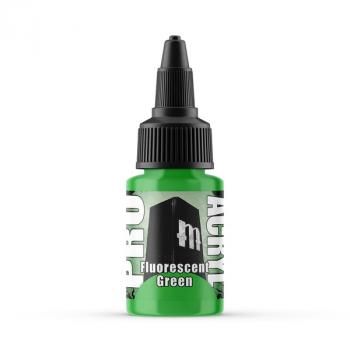 Pro Acryl Fluorescent Green--22mL bottle #49761