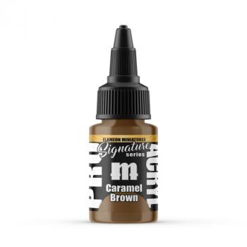 Pro Acryl Flameon Caramel Brown--22mL bottle #49791