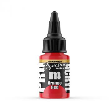 Pro Acryl Rogue Hobbies Orange Red--22mL bottle #49794