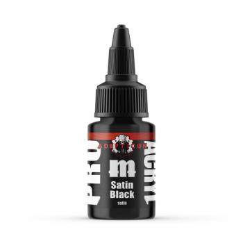 Pro Acryl Adepticon Satin Black--22mL bottle (satin) #49802