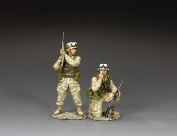 Ranger Radio Team--two 1990s-era figures #0