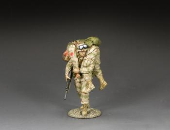 Image of No Man Left Behind--two 1990s-era ranger figures on single base